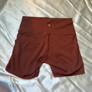 lululemon athletica Brown Athletic Shorts